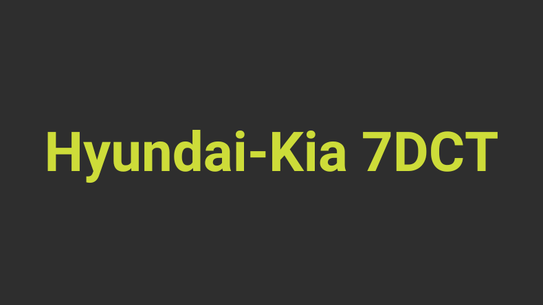 ремонт акпп робота 7 DCT Kia - Hyundai
